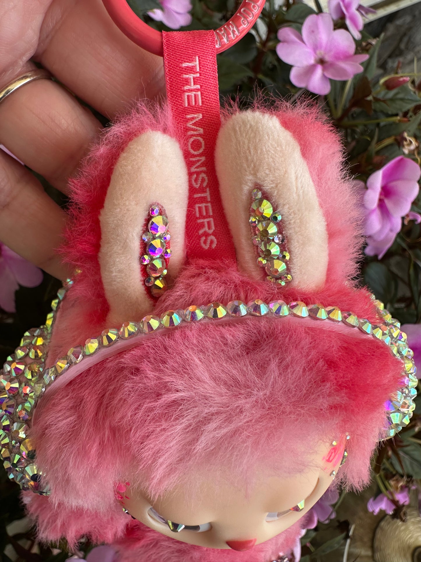 Custom Crystal “Love” Labubu