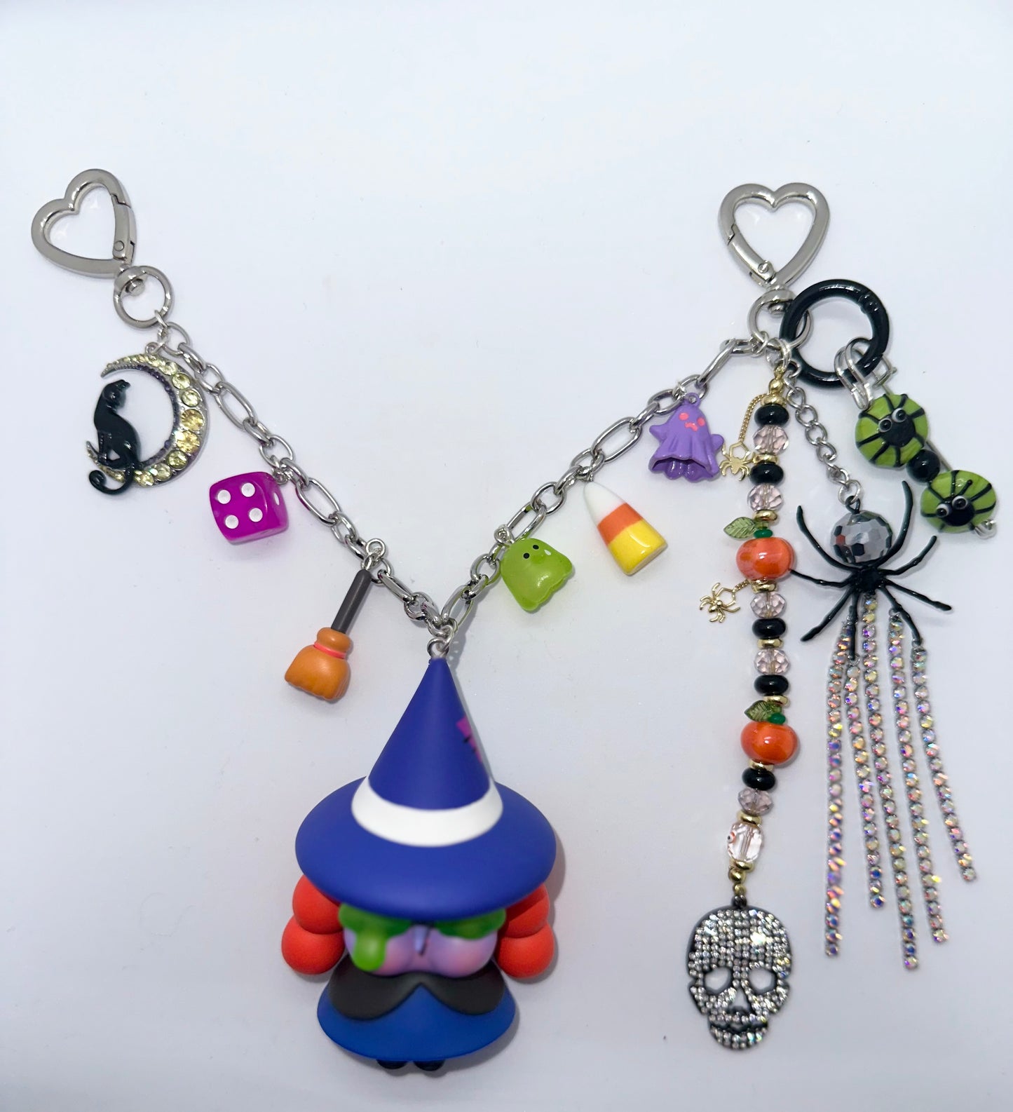 Popmart Monster Tears (Witch Wish) Bag Chain and Charm Combo