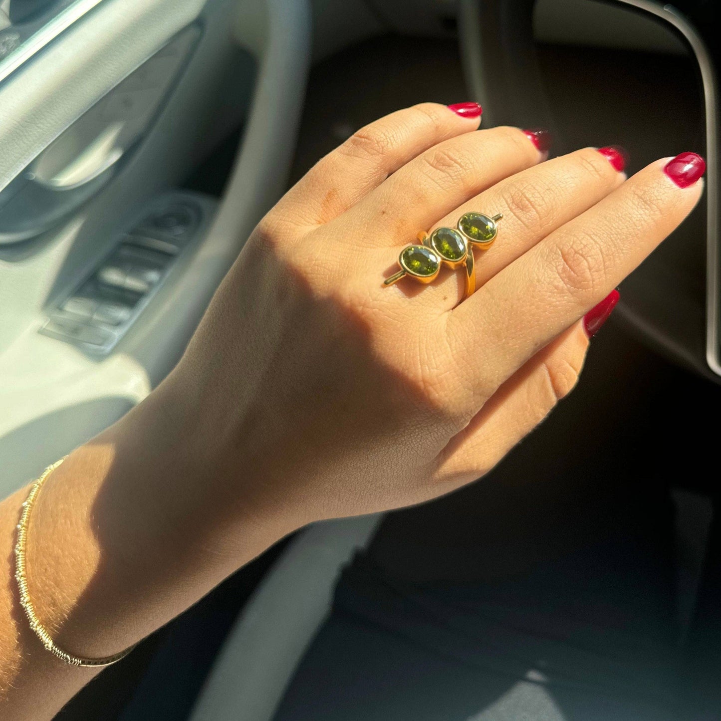 Extra Olives Martini Ring: 6