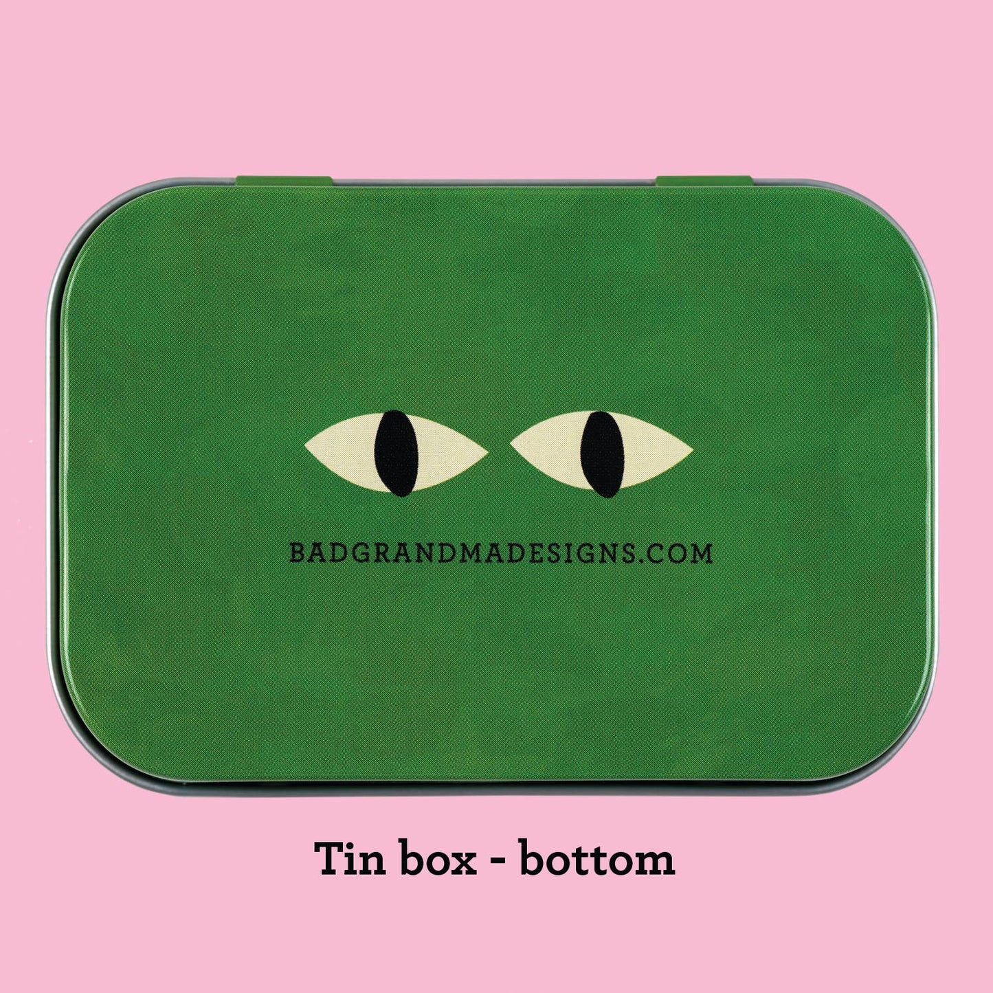 Stop Snooping Bitch stash tin - purse-size food-safe tin box