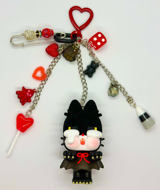Monster Tears (Spooky Kitty) Bag Charm
