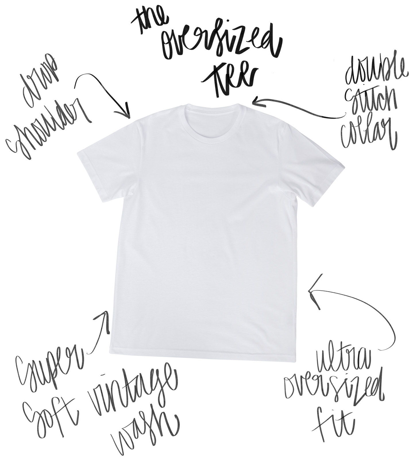 Mon Cheri, Cherries Oversized T-Shirt: Blue Jean / L/XL
