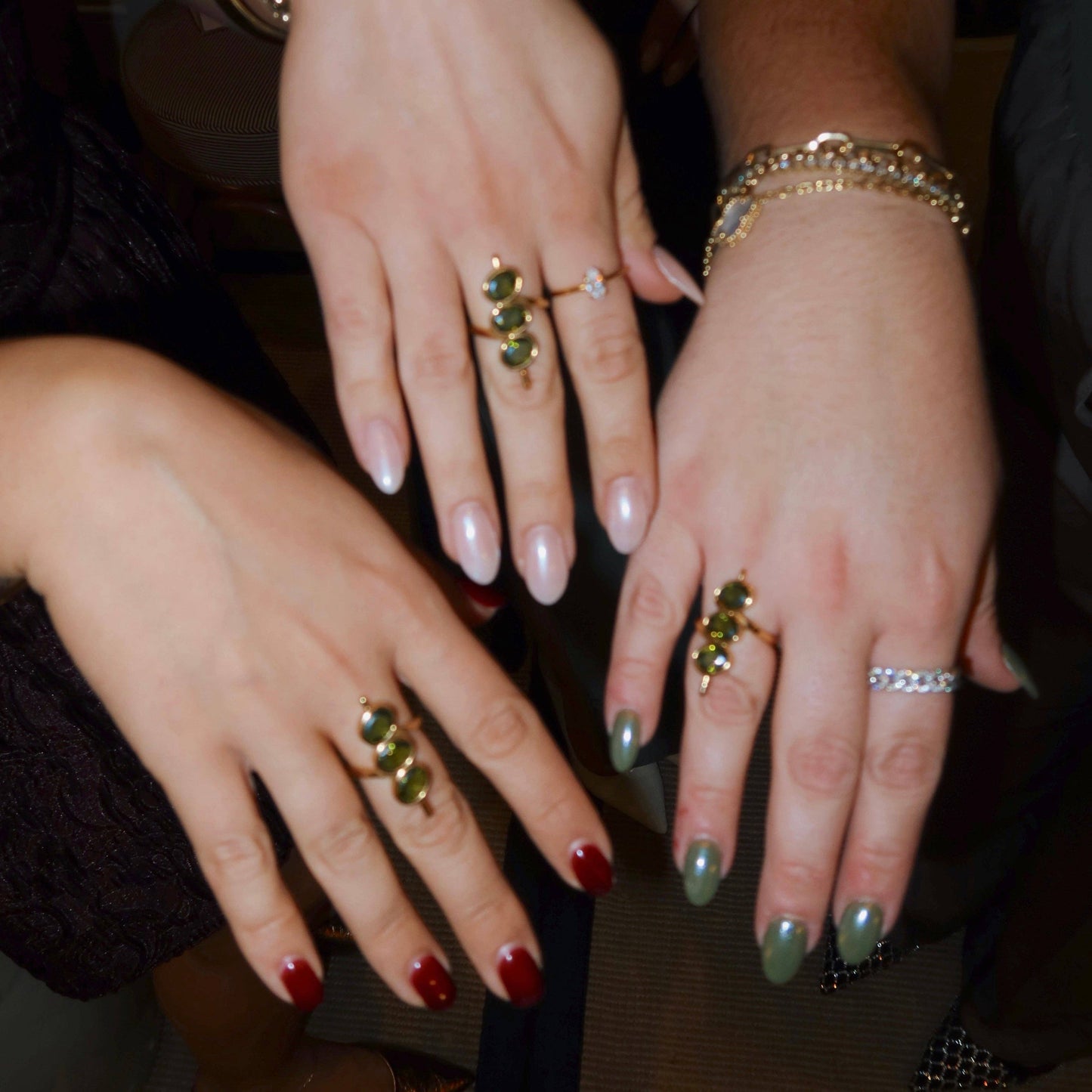 Extra Olives Martini Ring: 6