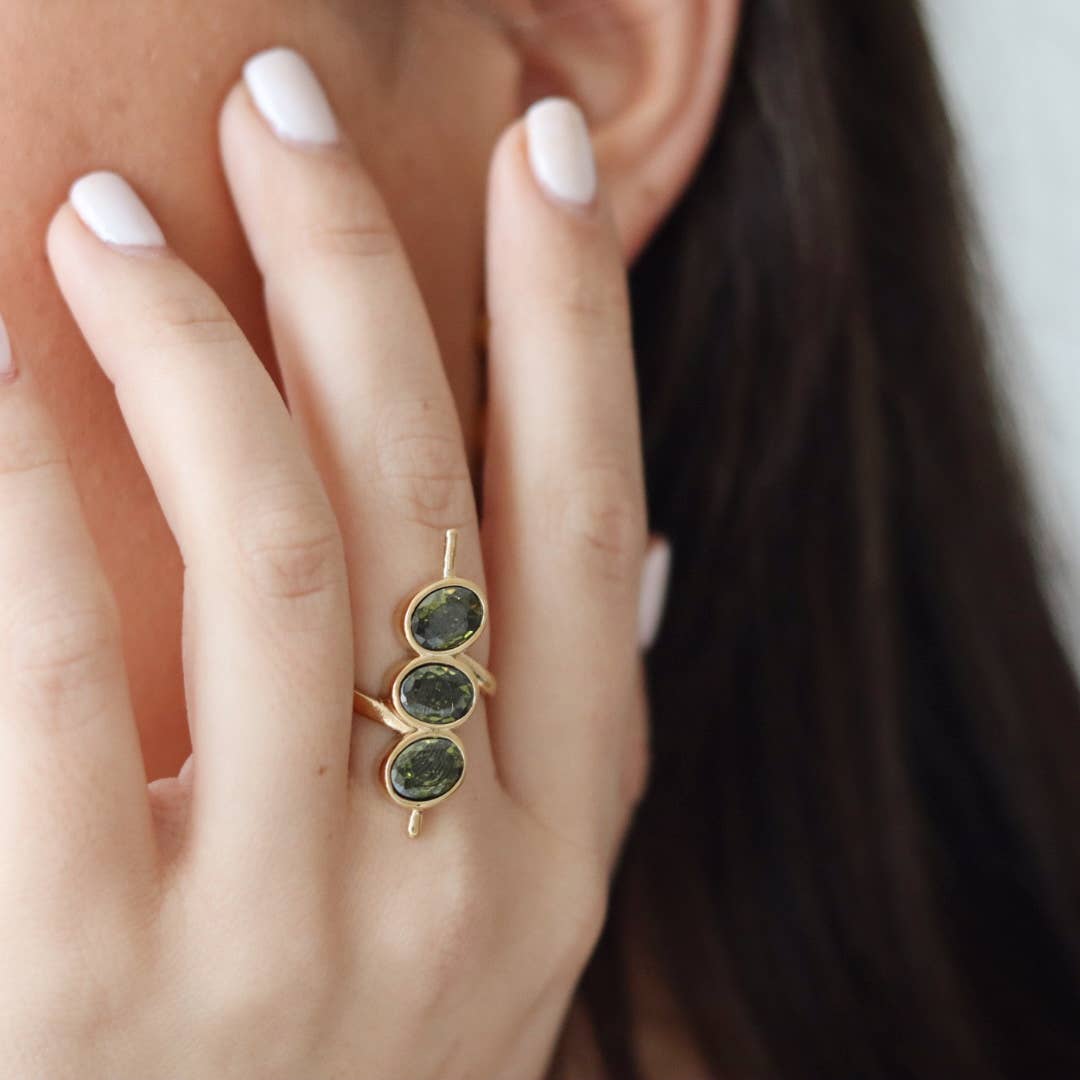 Extra Olives Martini Ring: 6